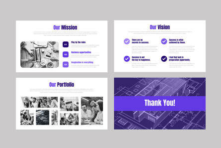 Business Plan Presentation Design Template, Slide 6, 12978, Lavoro — PoweredTemplate.com