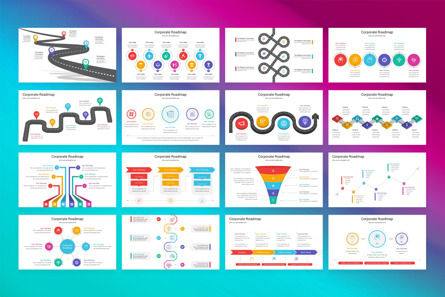 Corporate Roadmap Google Slides Template, Diapositive 2, 12979, Business — PoweredTemplate.com