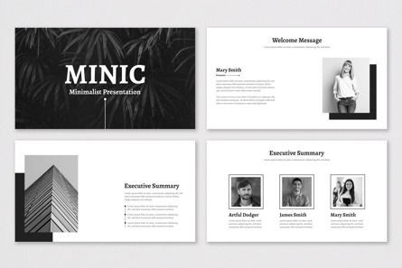 Corporate Minimal Presentation Template, Diapositiva 2, 12996, Negocios — PoweredTemplate.com