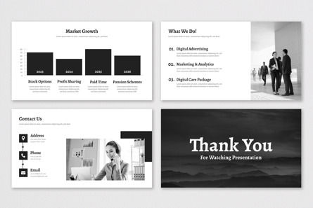Corporate Minimal Presentation Template, Diapositive 5, 12996, Business — PoweredTemplate.com