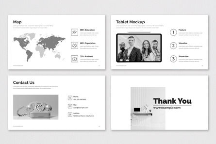 Marketing Plan Presentation Template Layout, Slide 6, 13001, Business — PoweredTemplate.com