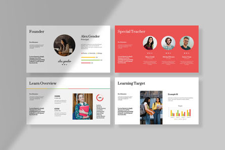 Education Presentation Template, Diapositive 3, 13015, Business — PoweredTemplate.com