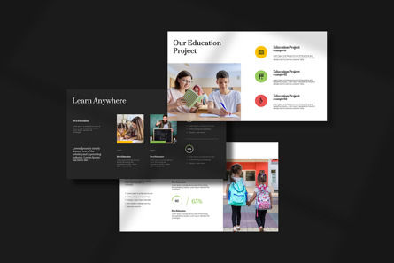 Education Presentation Template, Diapositive 4, 13015, Business — PoweredTemplate.com
