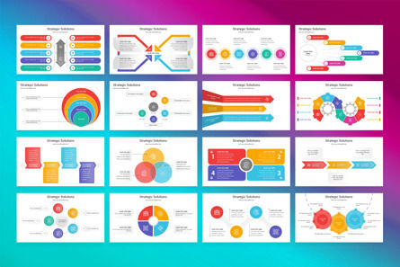 Strategic Solutions PowerPoint Template, Slide 2, 13021, Business — PoweredTemplate.com