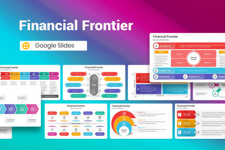 Financial Frontier Google Slides Template, Tema do Google Slides, 13024, Negócios — PoweredTemplate.com