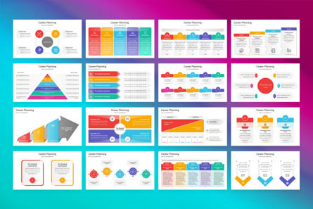 Career Planning PowerPoint Template, Diapositiva 2, 13033, Negocios — PoweredTemplate.com