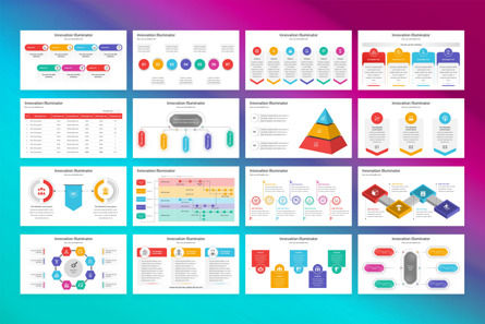 Innovation Illuminator Google Slides Template, 슬라이드 2, 13036, 비즈니스 — PoweredTemplate.com