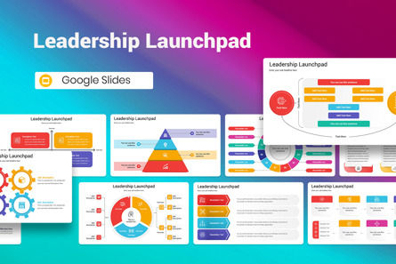 Leadership Launchpad Google Slides Template, Tema do Google Slides, 13040, Negócios — PoweredTemplate.com
