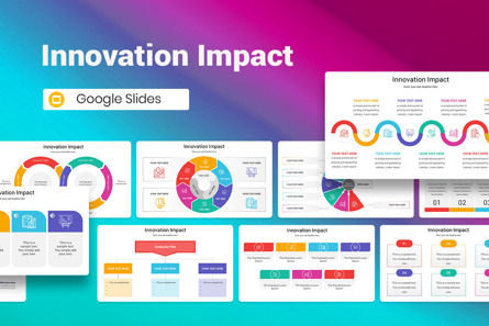 Innovation Impact Google Slides Template, Google幻灯片主题, 13062, 商业 — PoweredTemplate.com