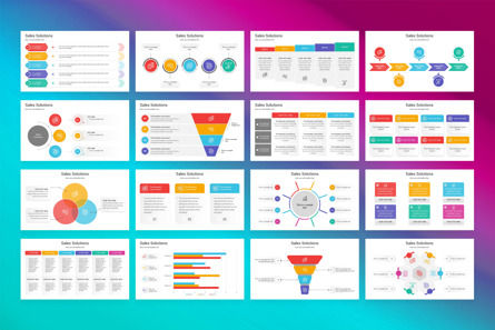 Sales Solutions Google Slides Template, Diapositive 2, 13105, Business — PoweredTemplate.com