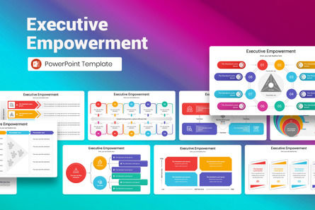Executive Empowerment PowerPoint Template, PowerPoint Template, 13106, Business — PoweredTemplate.com