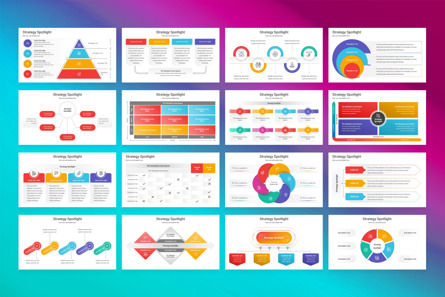 Strategy Spotlight Google Slides Template, Diapositive 2, 13135, Business — PoweredTemplate.com