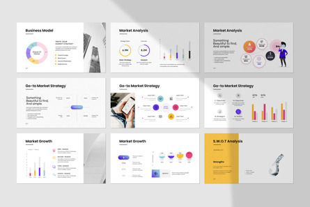 Business Plan Google Slide Template, Diapositiva 5, 13153, Negocios — PoweredTemplate.com