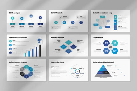 Business Strategy PowerPoint Template, Slide 5, 13184, Lavoro — PoweredTemplate.com
