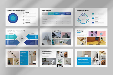 Business Strategy PowerPoint Template, Diapositiva 7, 13184, Negocios — PoweredTemplate.com