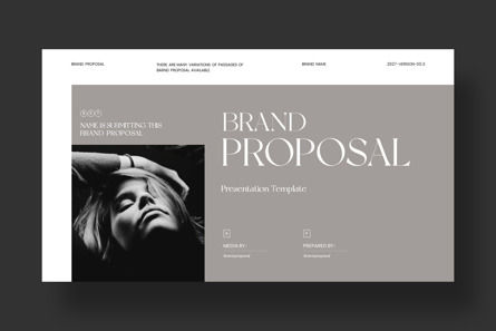 Brand Proposal Presentation Template, Slide 6, 13221, Business — PoweredTemplate.com