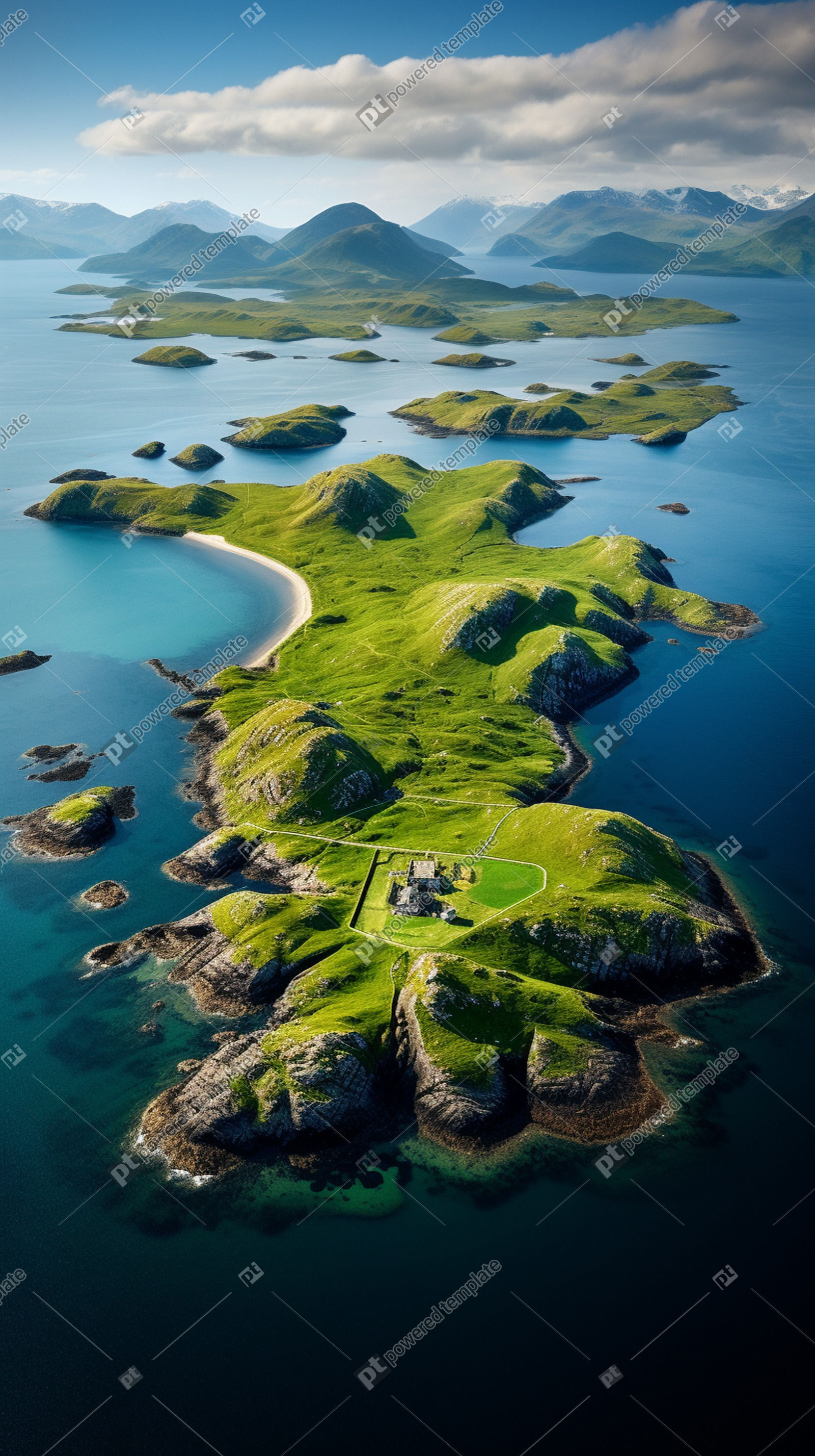 Mysterious Hebrides Enchanting Islands Unveiled Photo  AI Image 