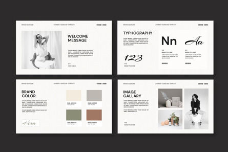 Brand Guidelines PowerPoint Template, Diapositiva 3, 13225, Abstracto / Texturas — PoweredTemplate.com