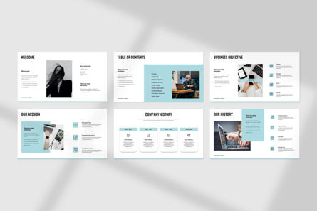 Business Proposal PowerPoint Template, Diapositive 2, 13231, Business — PoweredTemplate.com