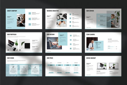 Business Proposal PowerPoint Template, Slide 3, 13231, Business — PoweredTemplate.com