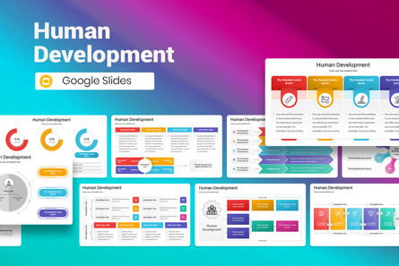 Human Development Google Slides Template, Theme Google Slides, 13239, Business — PoweredTemplate.com