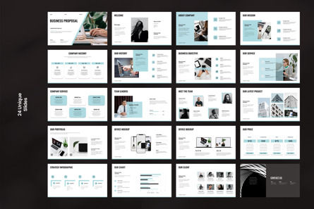Business Proposal Google Slides Template, Diapositive 9, 13251, Business — PoweredTemplate.com