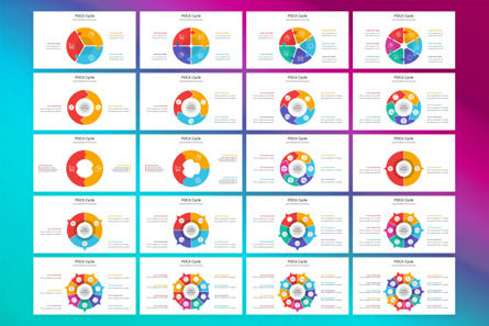 PDCA Cycle PowerPoint Template, Slide 2, 13252, Lavoro — PoweredTemplate.com