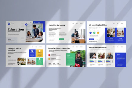 Education Google Slide Template, Diapositive 3, 13279, Business — PoweredTemplate.com