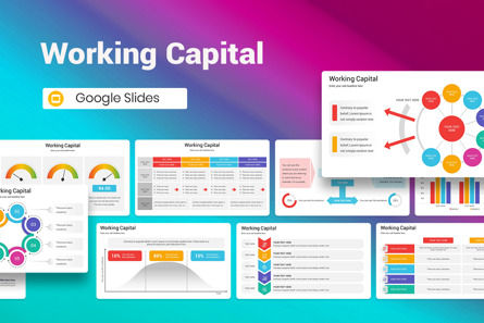 Working Capital Google Slides Template, Tema do Google Slides, 13339, Negócios — PoweredTemplate.com