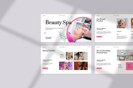 Beauty Spa Googleslide Template, Deslizar 2, 13344, Negócios — PoweredTemplate.com