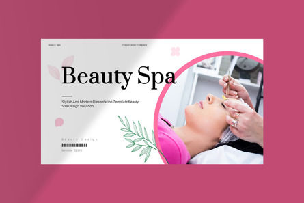 Beauty Spa Googleslide Template, Deslizar 3, 13344, Negócios — PoweredTemplate.com