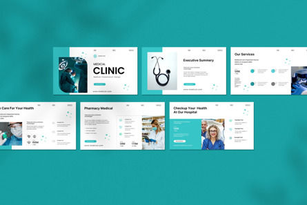 Medical Clinic Google Slide Template, Folie 4, 13345, Medizin — PoweredTemplate.com