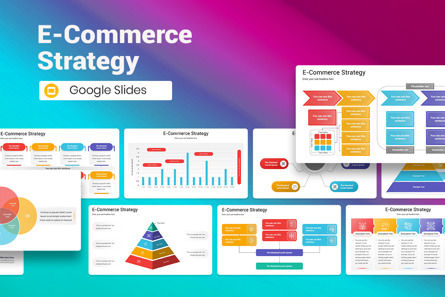 E-Commerce Strategy Google Slides Template, Googleスライドのテーマ, 13346, ビジネス — PoweredTemplate.com