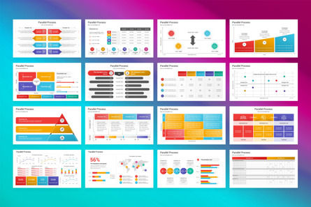 Parallel Process PowerPoint Template, Diapositive 2, 13349, Business — PoweredTemplate.com