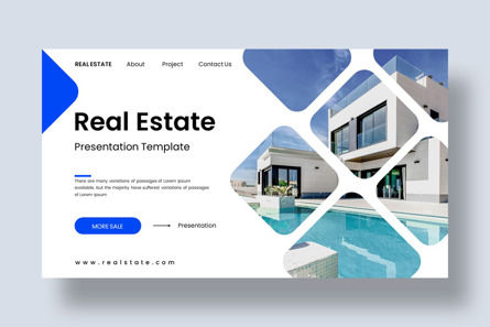 Real Estate Presentation Template, スライド 8, 13363, 不動産 — PoweredTemplate.com
