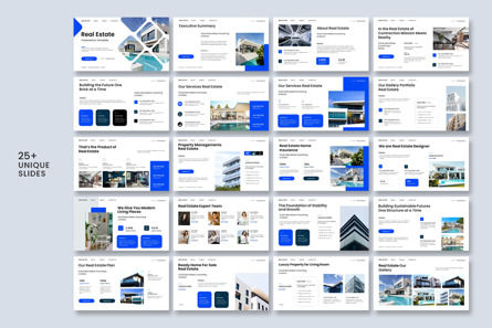 Real Estate Google Slide Template, Diapositiva 6, 13377, Inmuebles — PoweredTemplate.com