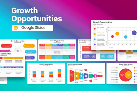 Growth Opportunities Google Slides Template, Theme Google Slides, 13388, Business — PoweredTemplate.com