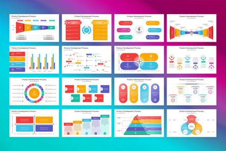 Product Development Process Google Slides Template, Slide 2, 13431, Business — PoweredTemplate.com