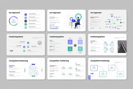 Business Plan Google Slide Template, 幻灯片 13, 13455, 商业 — PoweredTemplate.com
