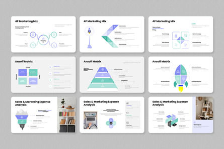 Business Plan Google Slide Template, スライド 16, 13455, ビジネス — PoweredTemplate.com