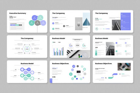 Business Plan Google Slide Template, Diapositive 4, 13455, Business — PoweredTemplate.com