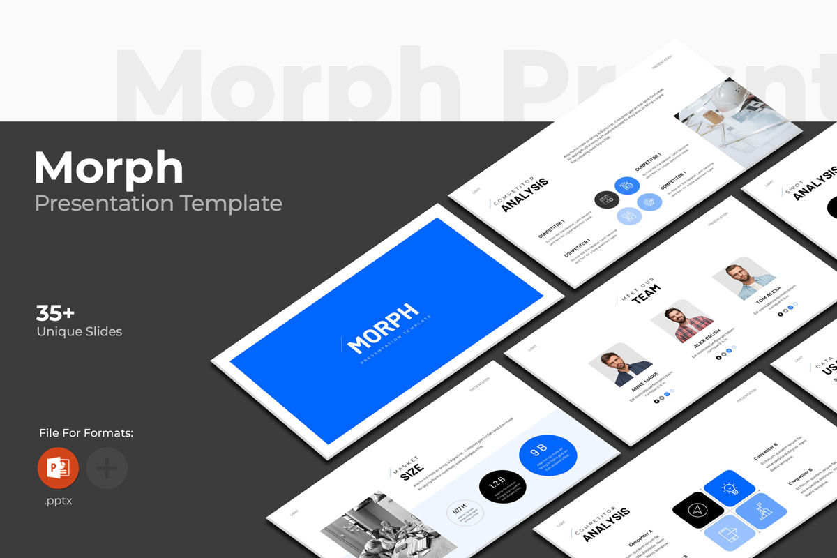 Morph PowerPoint Presentation Template | Presentation Template 133085