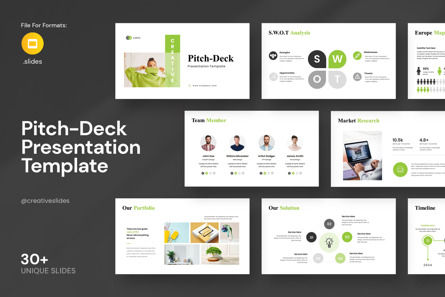 Pitch Deck Google Slides Presentation Template, Google Slides Theme, 13464, Business — PoweredTemplate.com