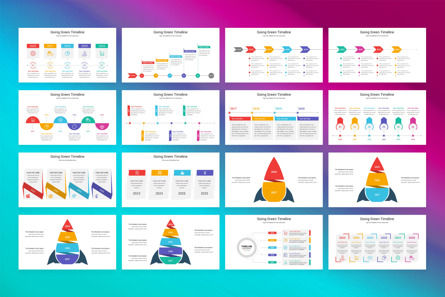 Going Green Timeline Google Slides Template, Diapositive 2, 13468, Business — PoweredTemplate.com