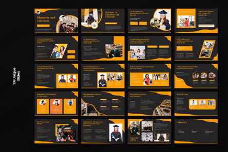 Education University PowerPoint Template, Diapositive 10, 13476, Education & Training — PoweredTemplate.com