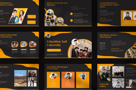 Education University PowerPoint Template, Diapositive 5, 13476, Education & Training — PoweredTemplate.com
