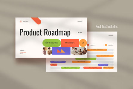 Product Roadmap GoogleSlide Presentation, スライド 4, 13482, ビジネスモデル — PoweredTemplate.com