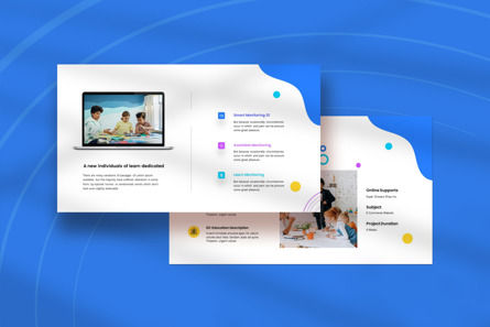 Education Course Presentation Template, Diapositive 4, 13483, Education & Training — PoweredTemplate.com