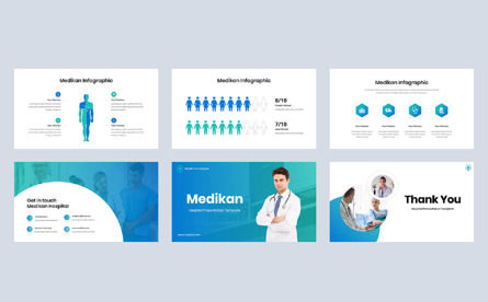 Medikan - Hospital Google Slide Template, Slide 5, 13498, Medical — PoweredTemplate.com