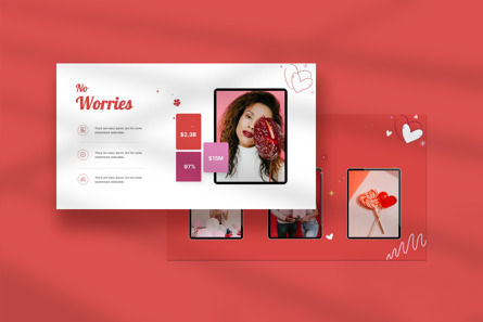 Sweet Valentine Powerpoint Template, Slide 2, 13512, Holiday/Special Occasion — PoweredTemplate.com